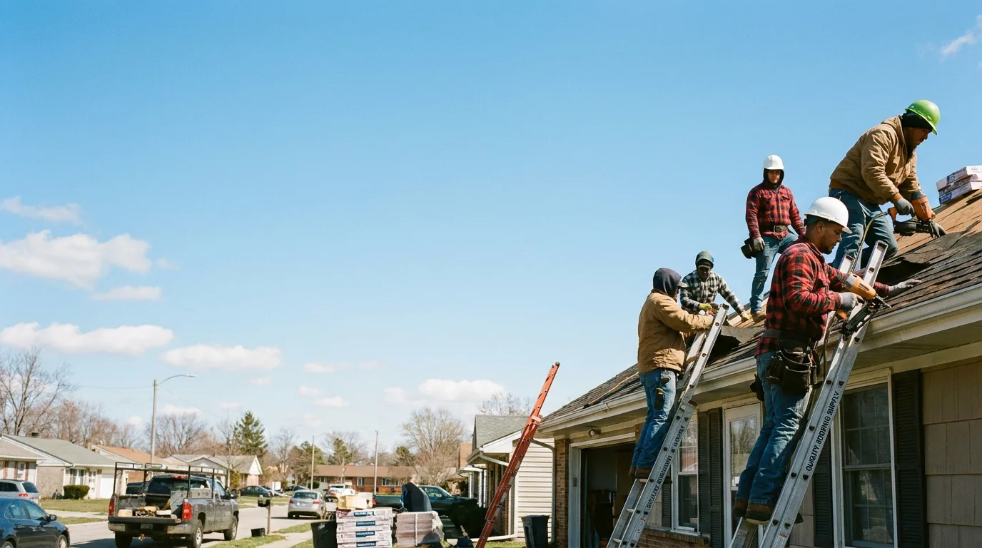 Roofing in Hornbeck, LA near me